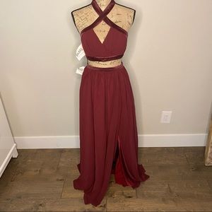 Two Piece Fame and Partners dress size 6